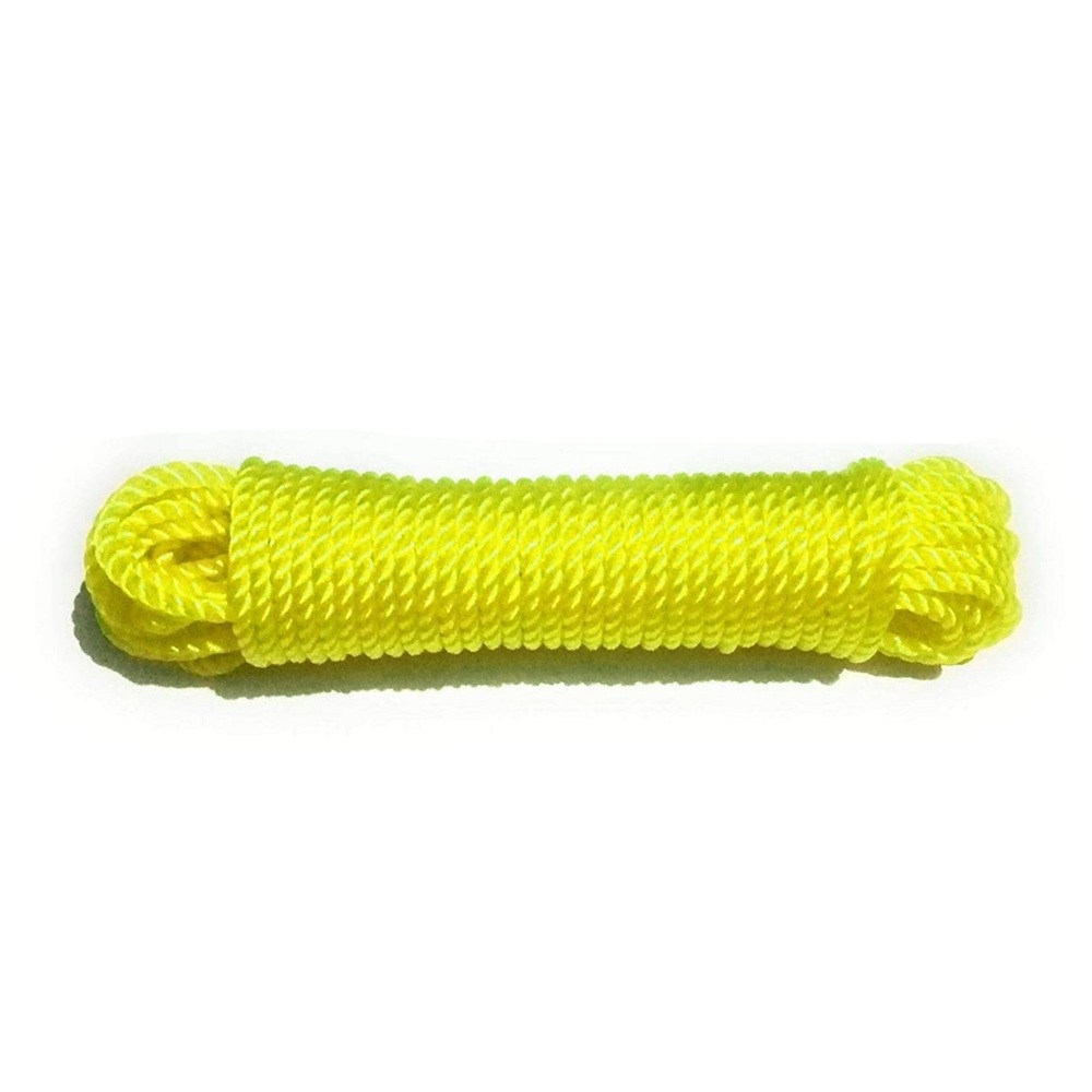 HAZEL 1 Pc Nylon Ropes 4 mm, 8 Meter Assorted Colours