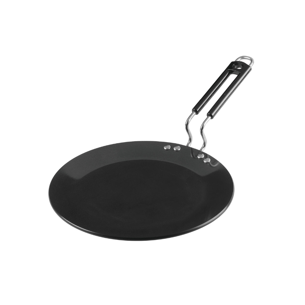 Vinod Cookware Hard Anodised Tawa, 22 cm, Aluminium