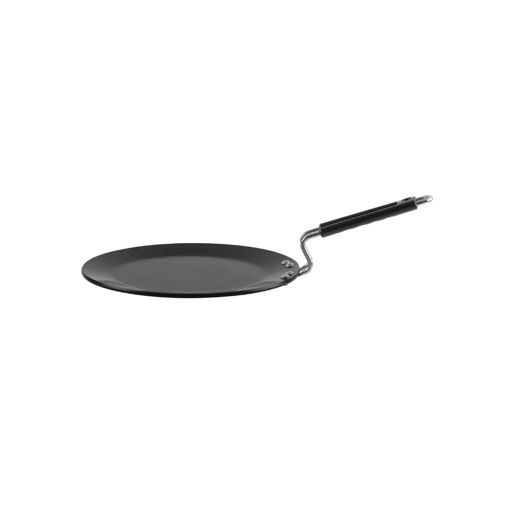 Vinod Cookware Hard Anodised Tawa, 22 cm, Aluminium