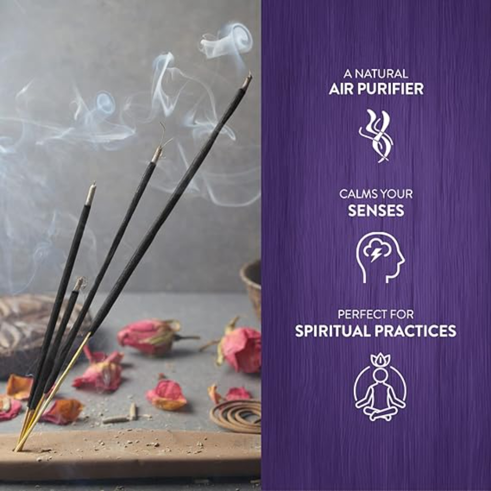 Hem Precious Lavender Incense Sticks(9.3 cm X 6.0 cm X 25.5cm, Black )