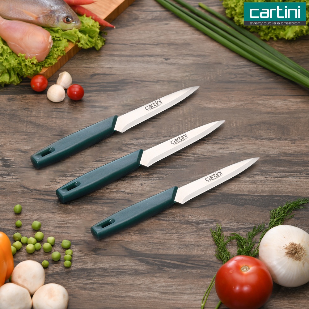 Cartini Easy Chopping Knife, Set of 3