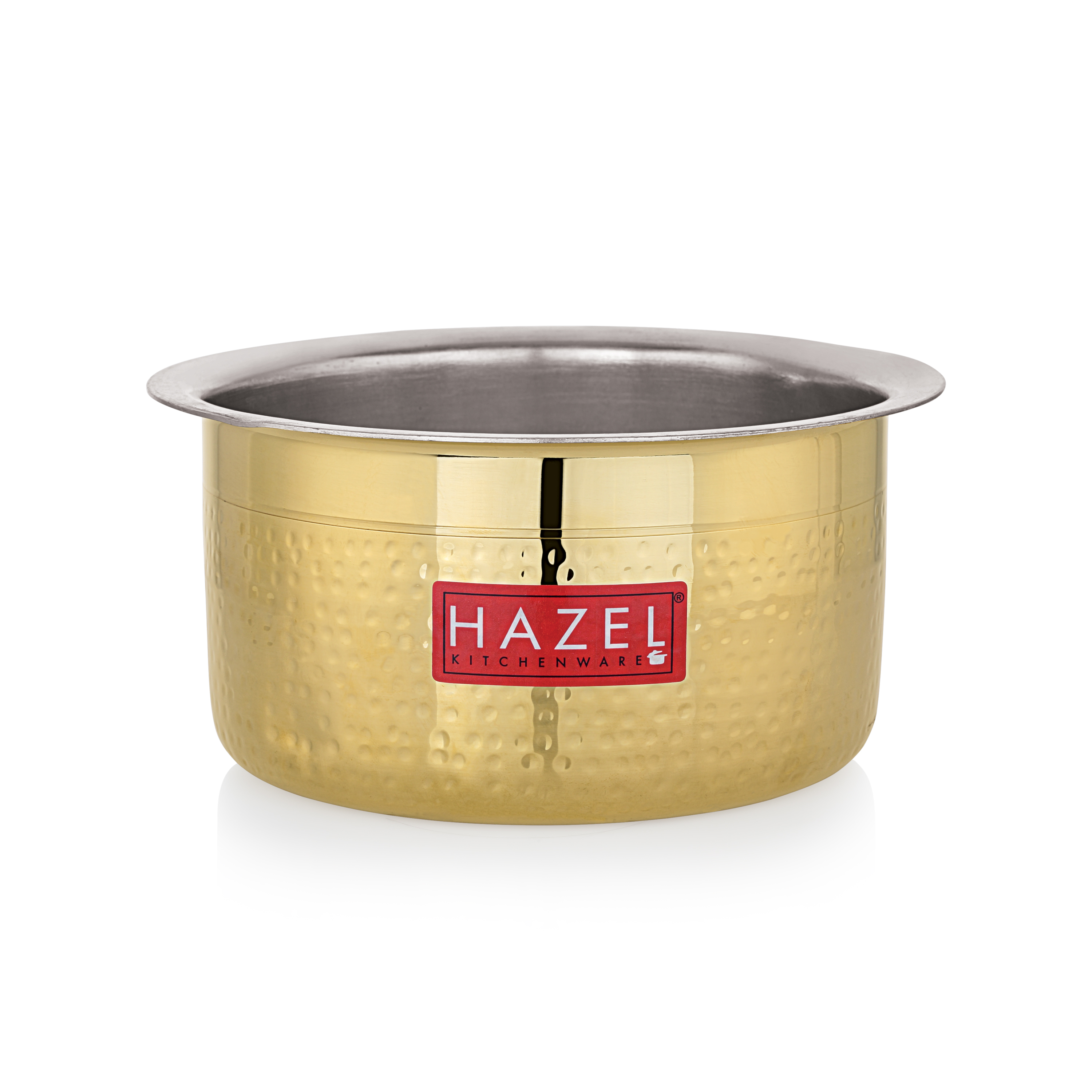 HAZEL Brass Hammered Tope, 1500 ml | Tapala Ginne| Patila | Pitala Handi