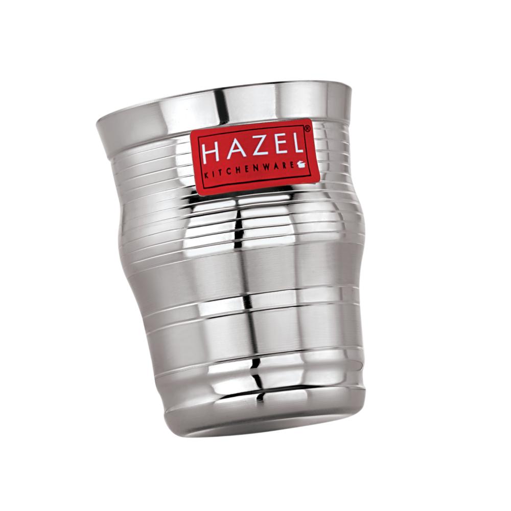 HAZEL Stainless Steel Kids Glass Set of 1 - 200ml | Lightweight Water, Juice Cups for Toddlers