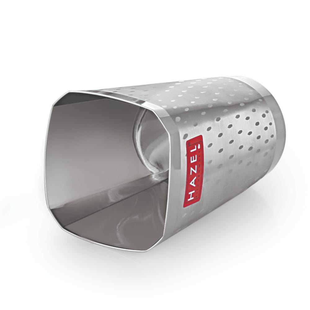 HAZEL Stainless Steel Glass Set of 6 - 350ml | Unbreakable Glasses for Water & Juice Drinkware