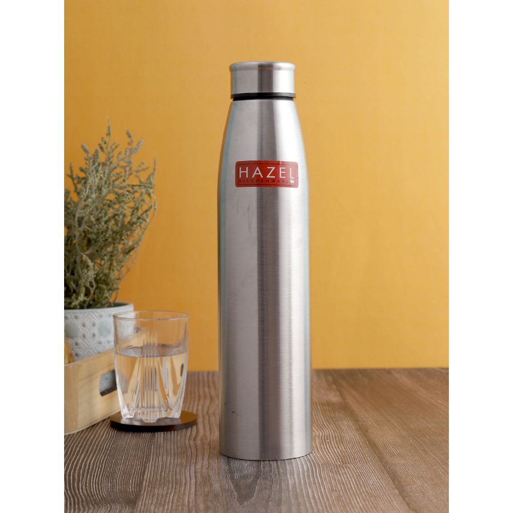 HAZEL Stainlesss Steel Water Bottle For Office | School | Trekking | Hiking | Travel, 1 Piece