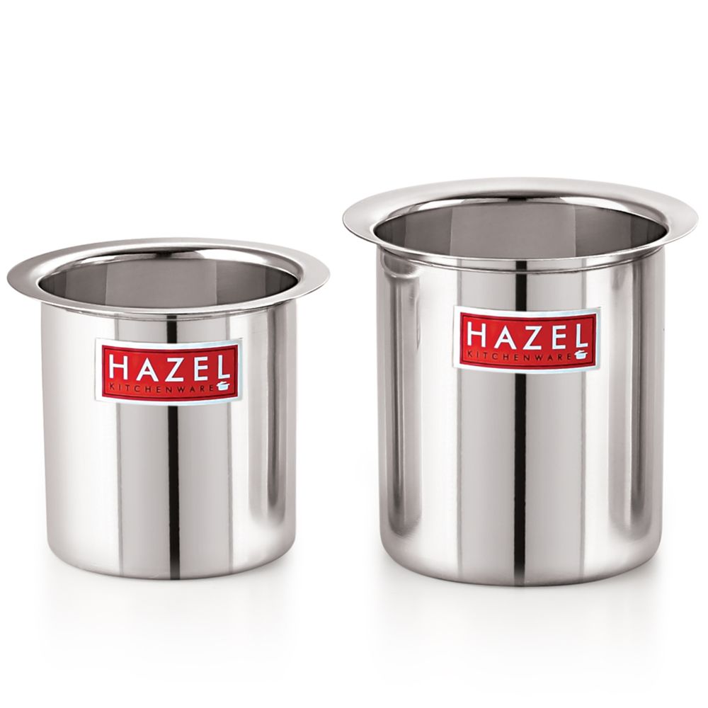HAZEL Stainless Steel Milk Boiler Gunj | Deep Tope for boiling Milk