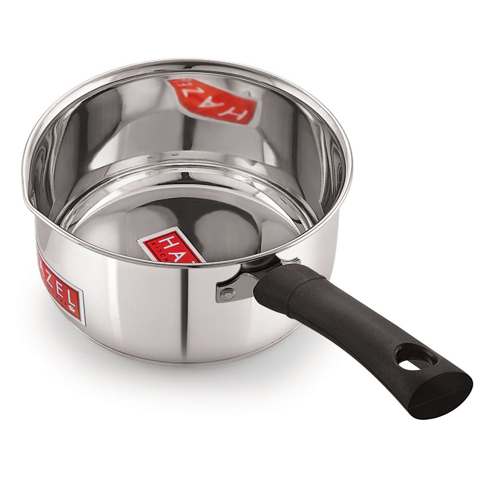 HAZEL Stainless Steel Saucepan with Induction Bottom with Handle