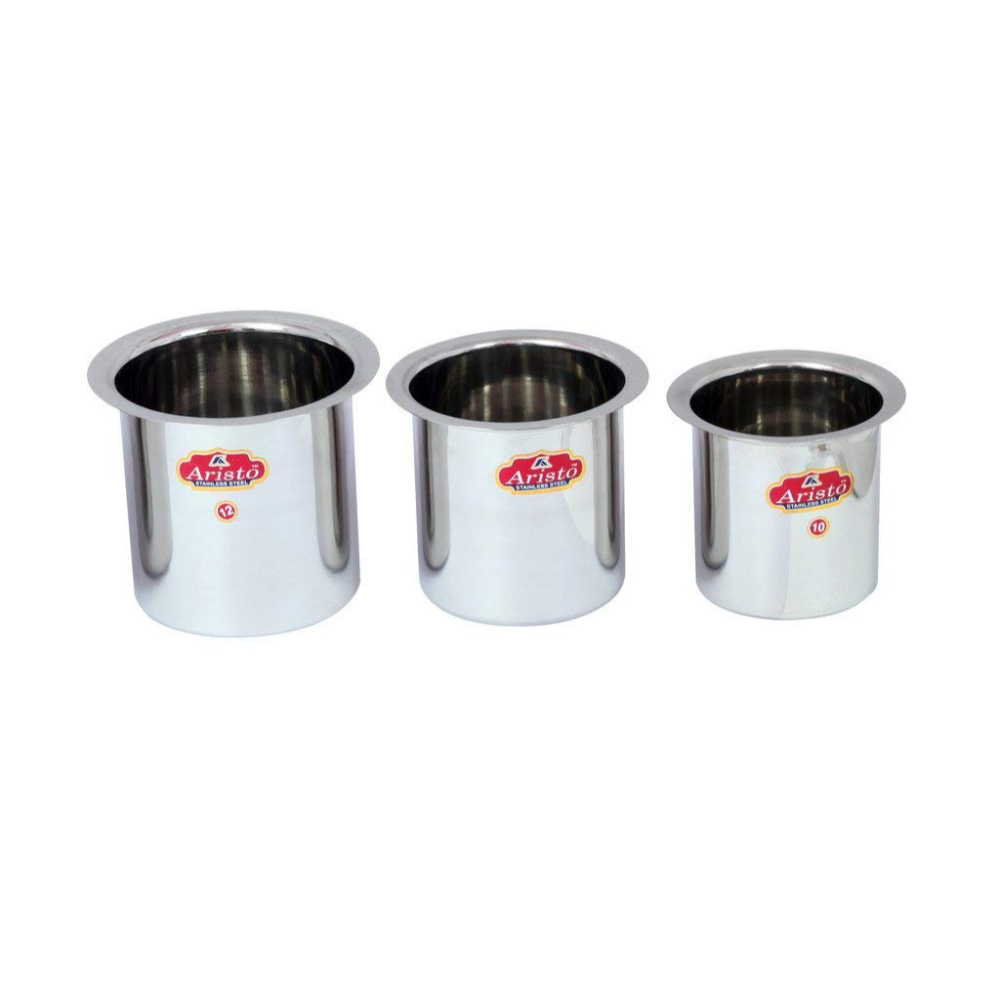 Aristo Milk Container Boiler Gunj 3 Pc Set 800 ml to 1.6 Litres