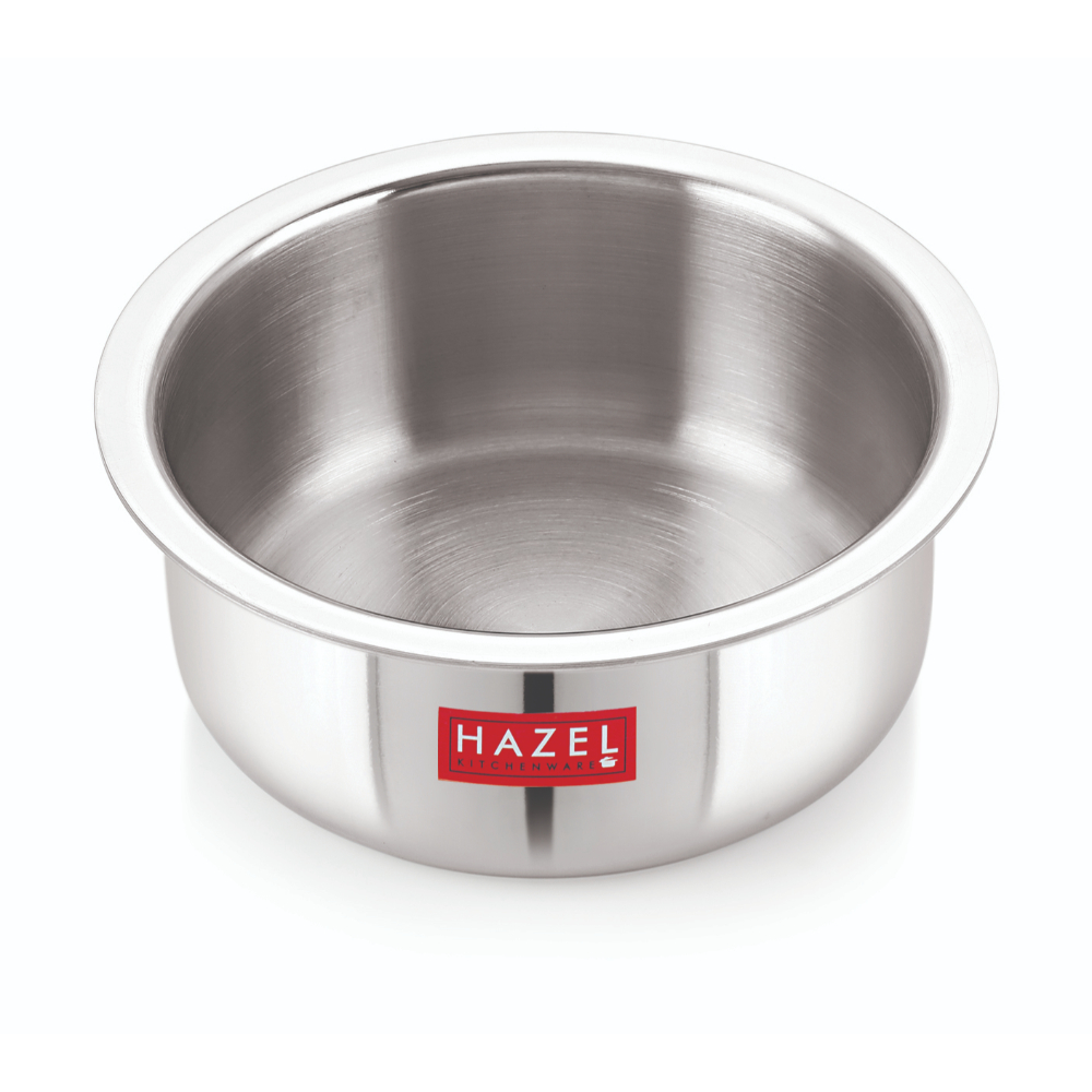 HAZEL Triply Stainless Steel Induction Bottom Tope, 2.3 Litre, 18.5 cm