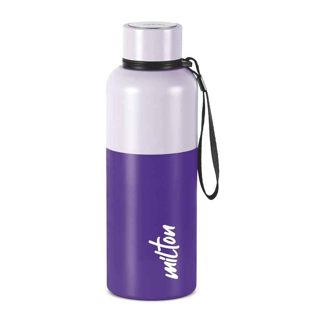Milton Ancy 750 Thermosteel 24 Hours Hot and Cold Leak Proof Water Bottle, 750 ML, Violet