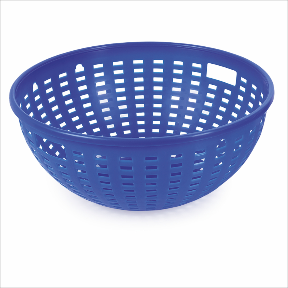 Aristo Plastic Multipurpose Use Storage Basket Tokri, Blue, 23 Ltr