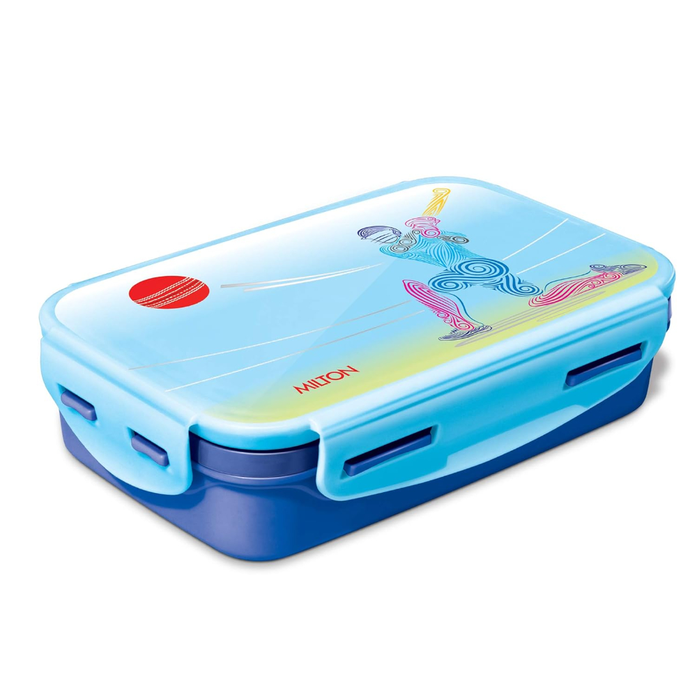 MILTON Steely Insulated Tiffin Box, Blue, 700 ml
