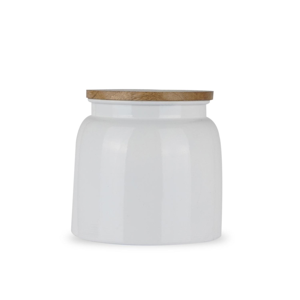 HAZEL Storage Container for Kitchen | Air Tight Container for Storage with Lid, White, 2450 ML
