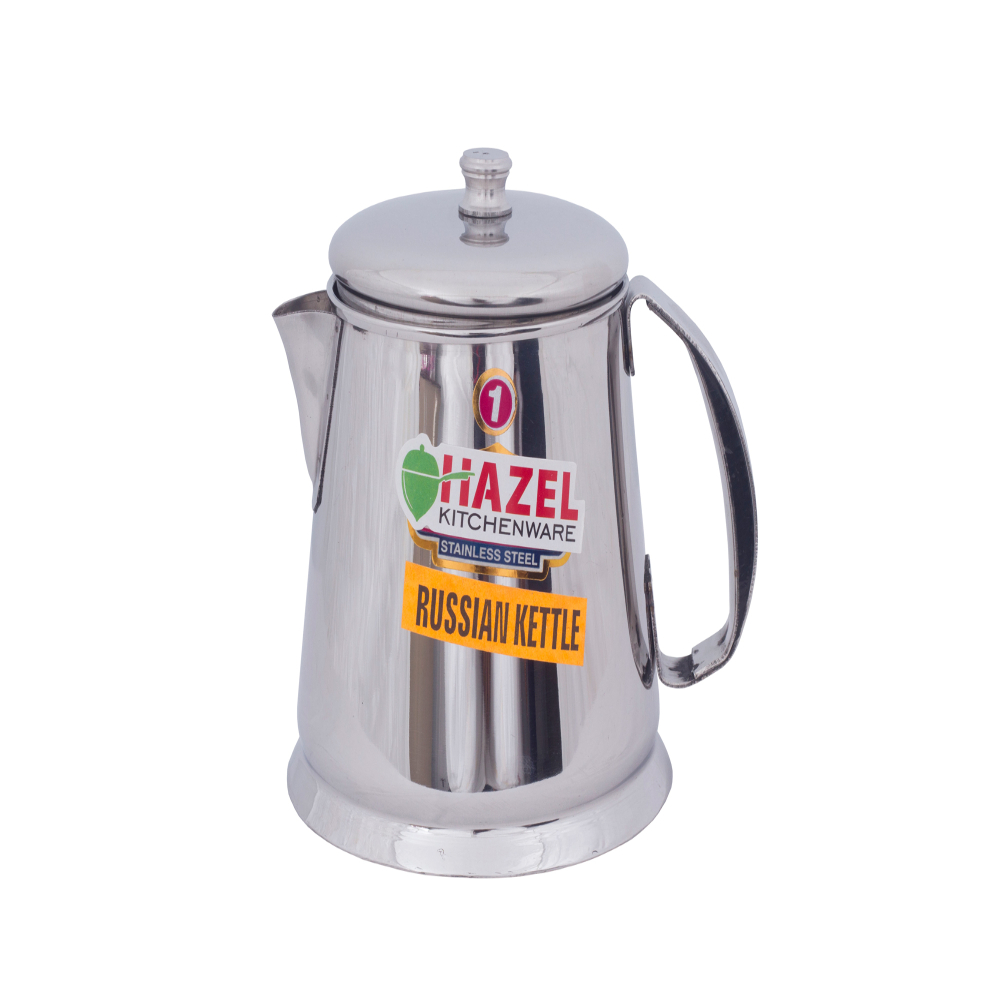 HAZEL Restaurant Stainless Steel Tea Pot Water Kettle Pitcher Coffee Pot with Handle (700 ml), Silver