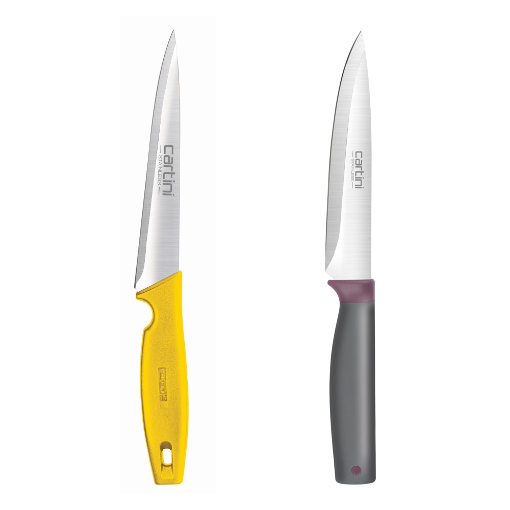 Cartini Kitchen Knives Set for Slicing, Dicing (Dicing Knife & Kitchen Knife Set of 2)