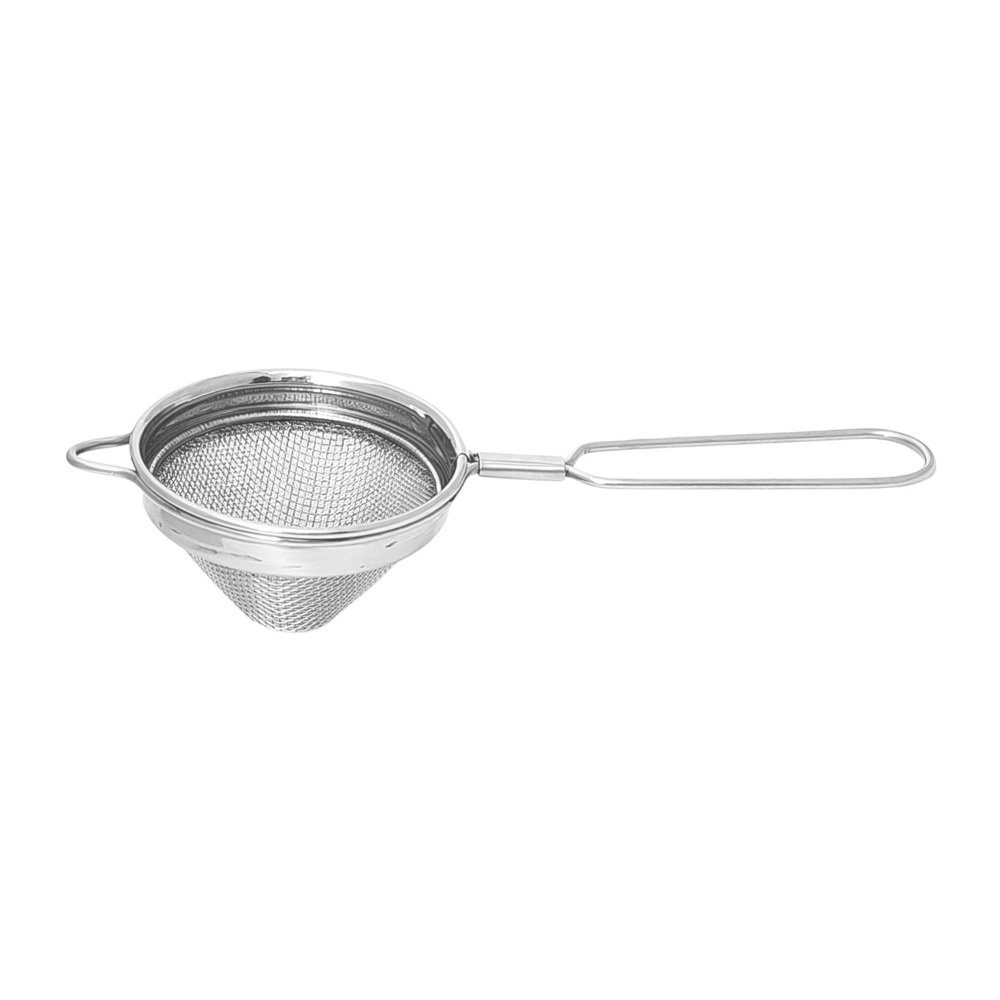 HAZEL Stainless Steel Conical Shape Bar Strainer/Food Strainer/Mesh Strainer