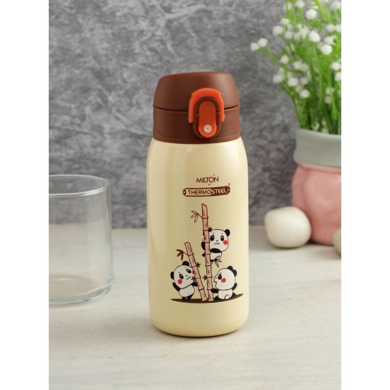 Milton Jolly-375 THERMOSTEEL WATER SIPPER BOTTLE BROWN, 300 ml
