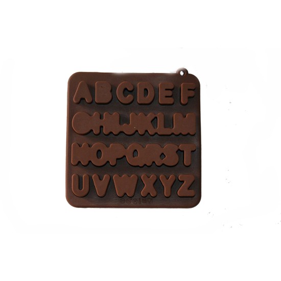 HAZEL Alphabets Chocolate Mould - 26 Pcs (1.5cmx2.5cm)
