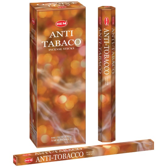 Hem Anti Tobacco Hand Rolled Incense Sticks - 120 Sticks
