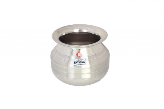 Kaveri Stainless Steel Water Storage Lota Chambu Kalash Container Tumbler, 1250 ML