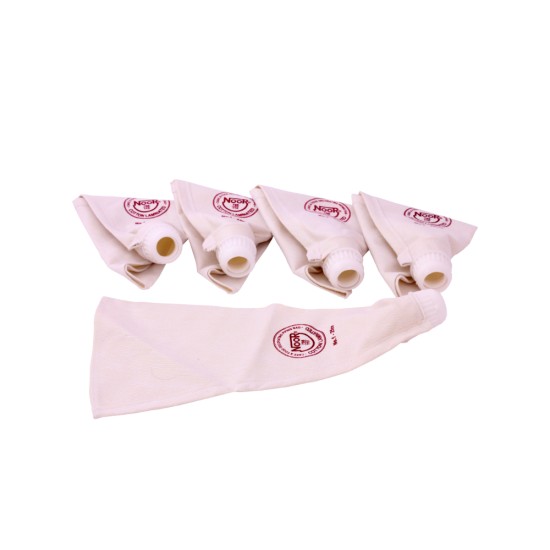 Noor Cake Decoration Cotton Icing Bag 25cm Set of 5 Reusable S1,Cream