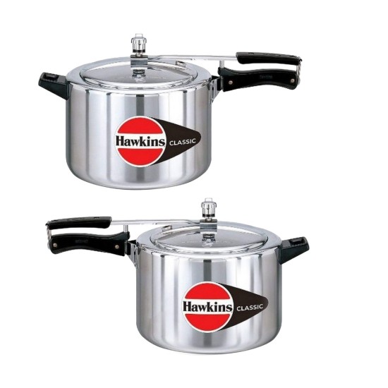 Hawkins Toy Cooker Stainless Steel Miniature Model Gift Toy for Kids Set of 2