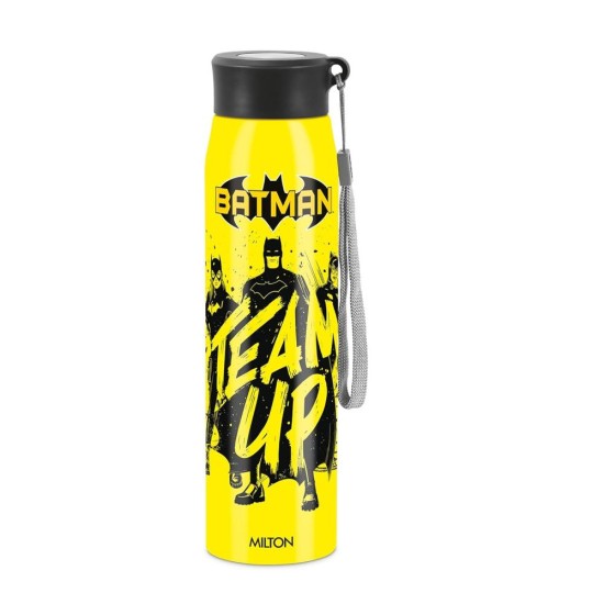 MILTON Handy Design 850 Stainless Steel Leak Proof Single walled Water Bottle, 780 ML, Yellow