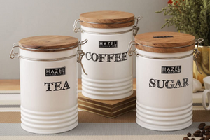 Tea Coffee Sugar Container